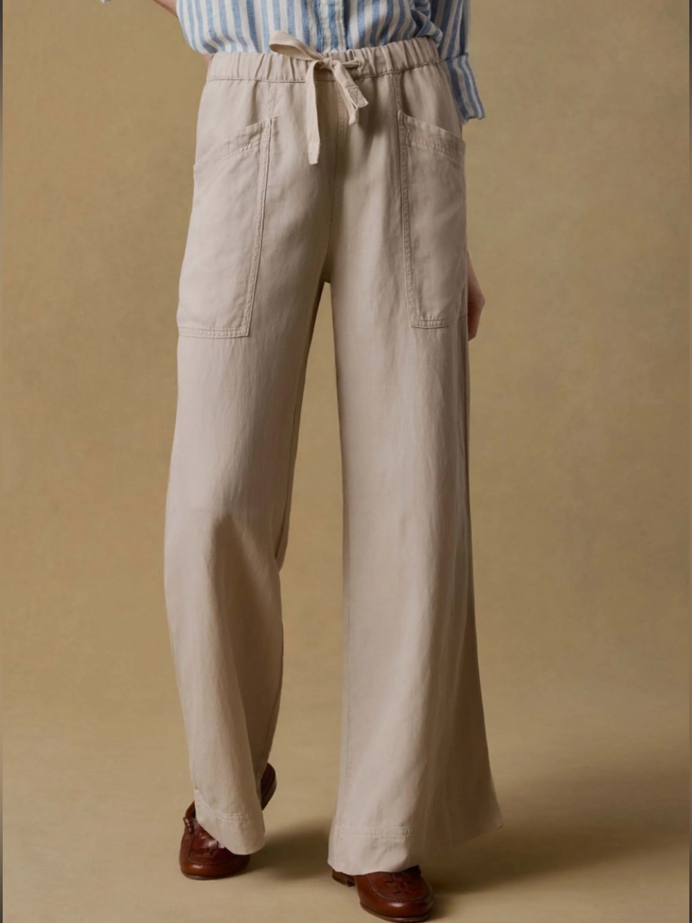 Faherty Topanga Drape Pant – NWT – Size M